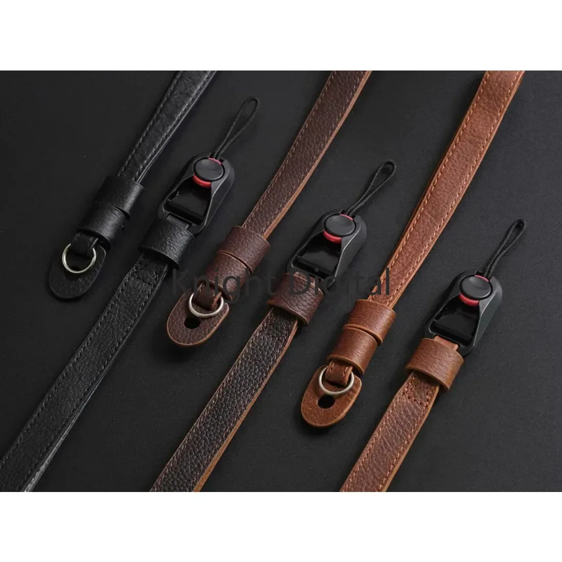 Leather Strap Quick Release - Genuine Leather Camera Wrist Strap Hand