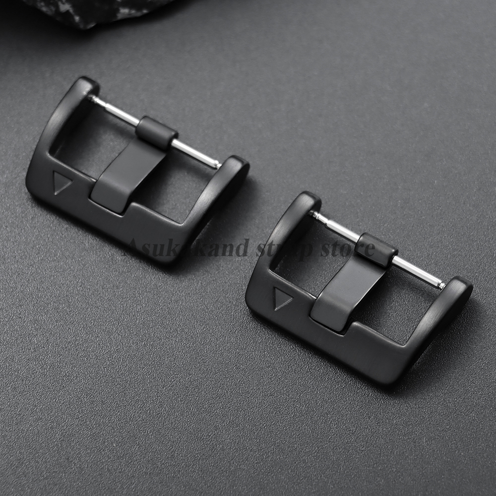 Black Stainless Steel Watch Bu - Silicone Watch Band 22Mm recension och pris