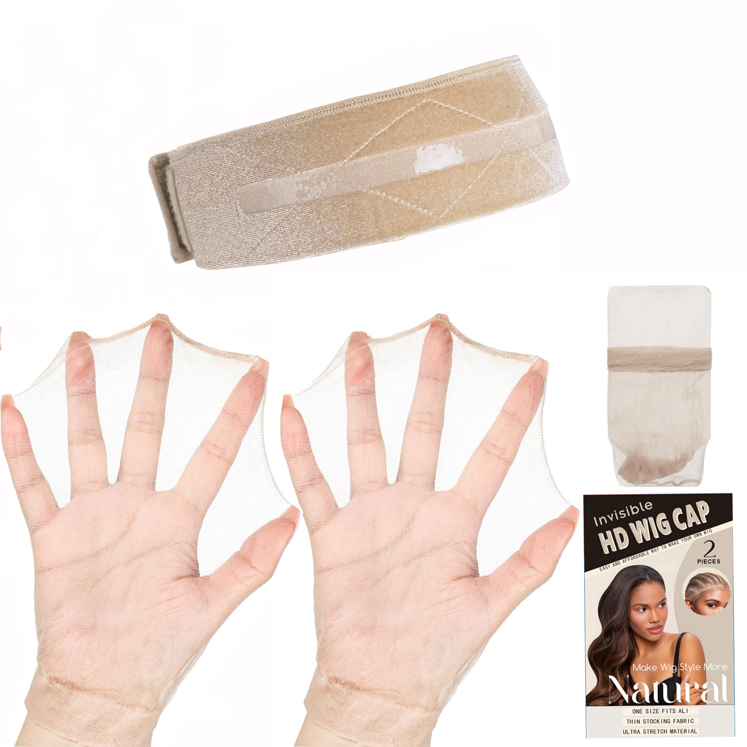 Adjustable Wig Grip Band for L - Silicone Band Women recension och pris