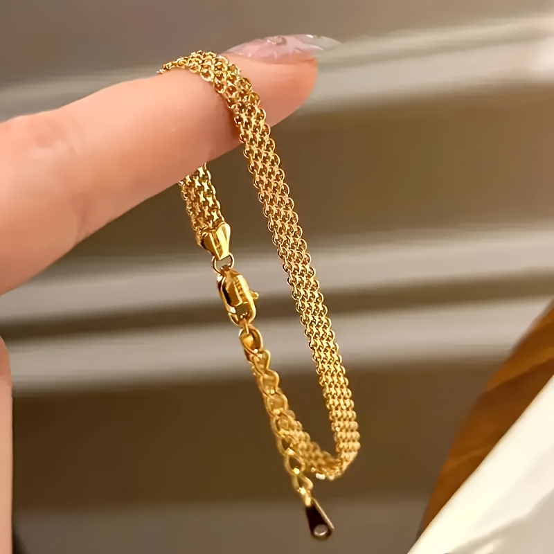 Fashionable 304 Stainless Stee - Mesh Strap Metal recension och pris