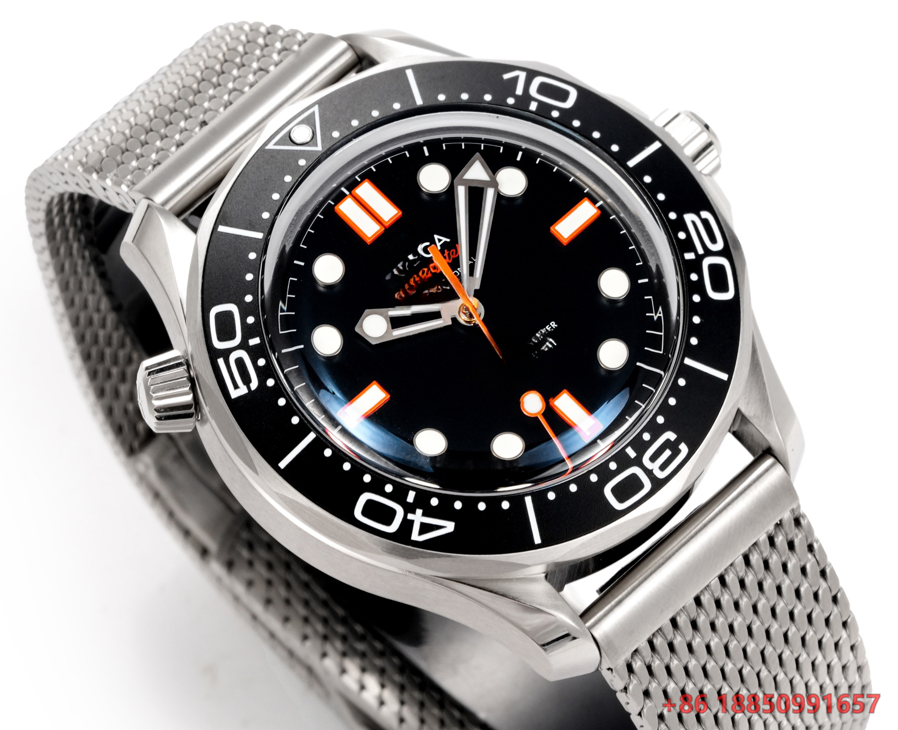 42mm Diver Style Automatic Mec - Rubber Strap Diver recension och pris