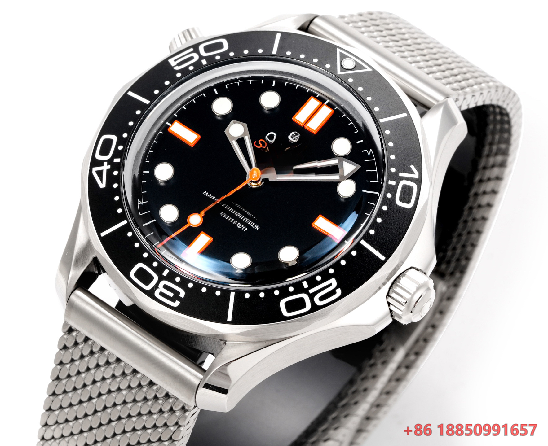 42mm Diver Style Automatic Mec - Rubber Strap Diver recension och pris