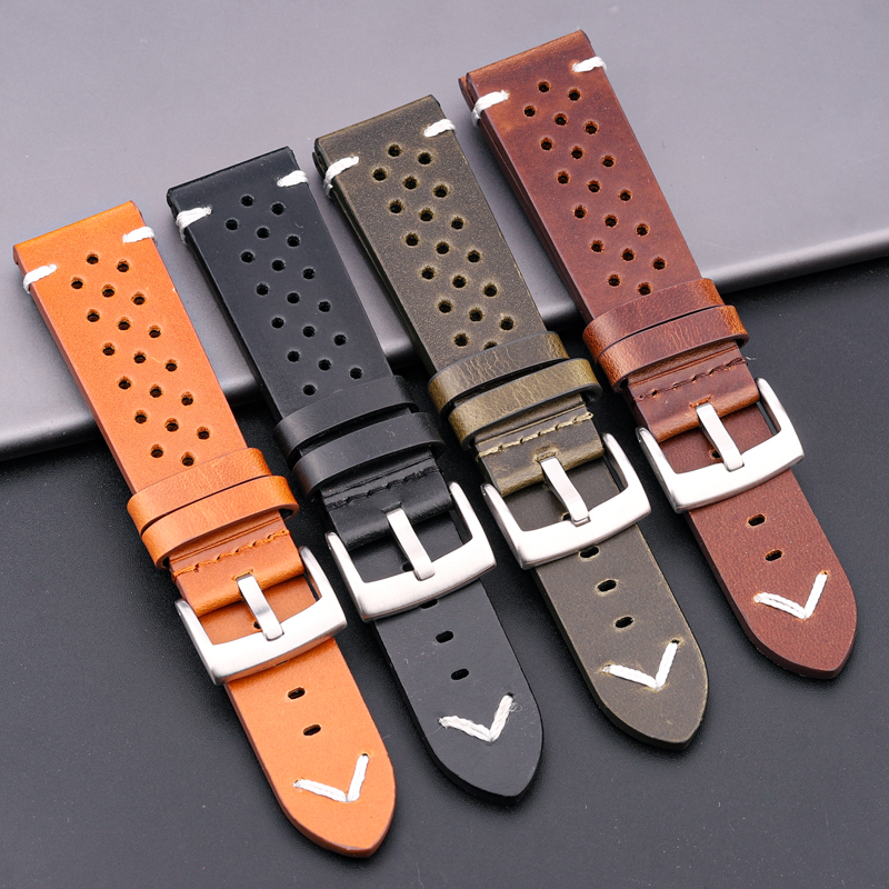Breathable Genuine Leather Qui - Nato Strap Nylon recension och pris