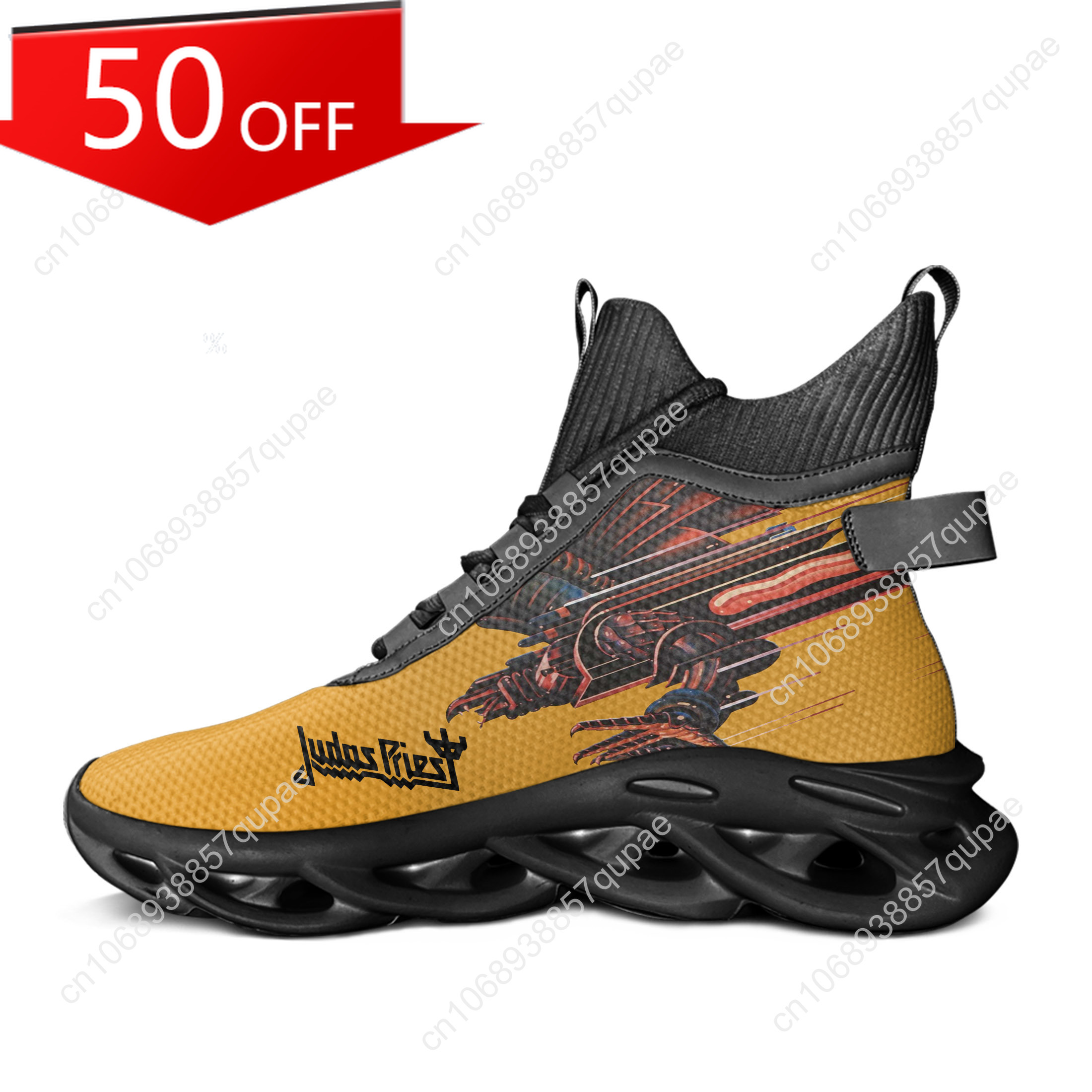 Judas Priest High Top Flats Sn - Mesh Strap Metal recension och pris