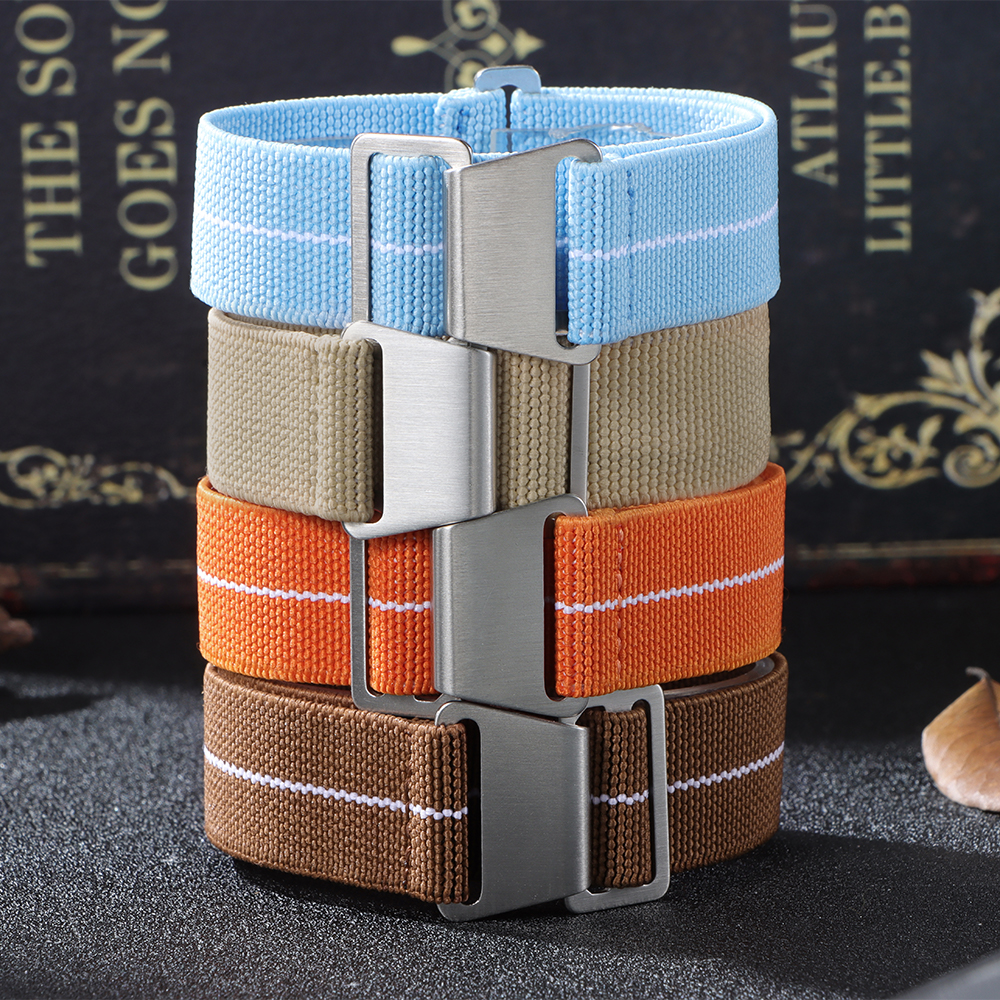 Elastic Watch Strap 18mm 20mm  - Parachute Strap Elastic recension och pris