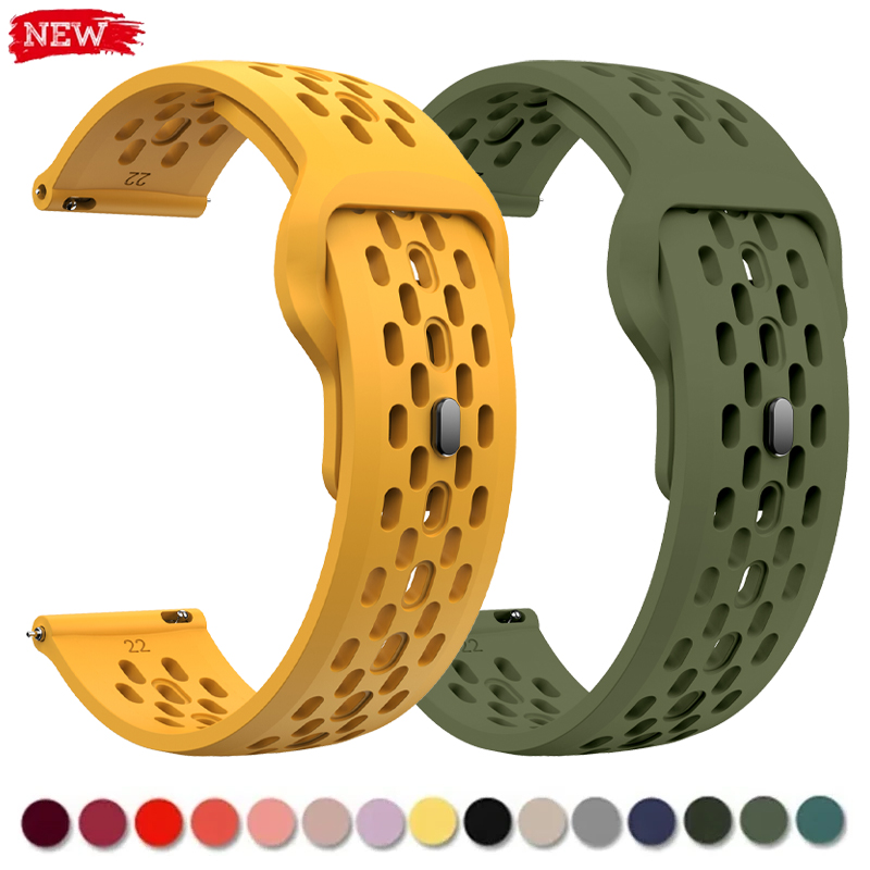 18mm 20mm 22mm Silicone Strap  - Nato Strap Nylon recension och pris