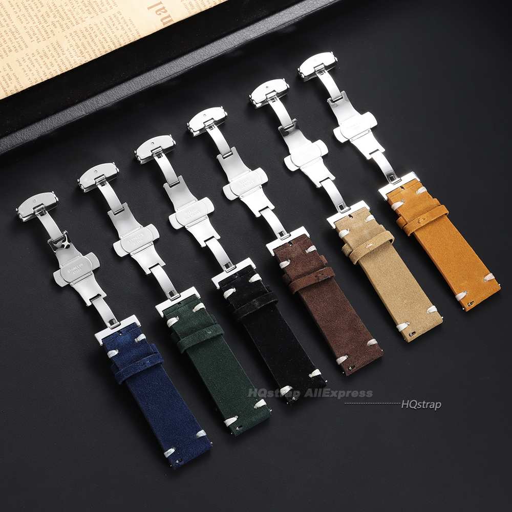 Suede Leather Watch Strap 18mm - Suede Strap Watch recension och pris