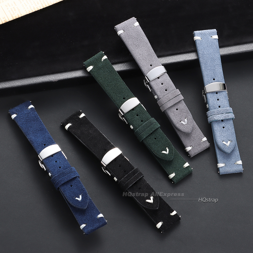 Suede Leather Watch Strap 18mm - Suede Strap Watch recension och pris