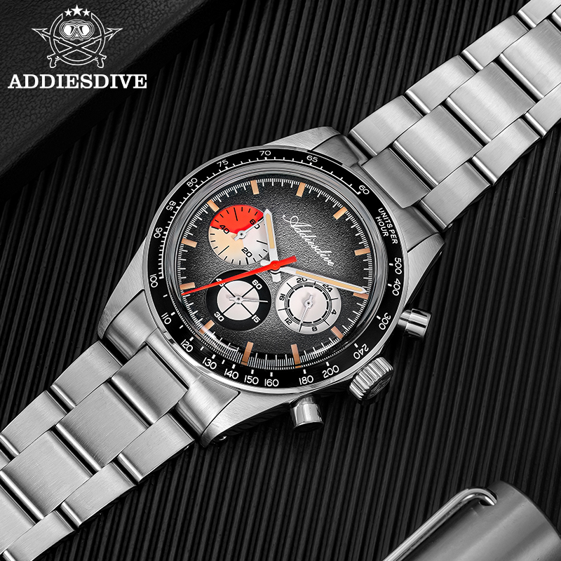 ADDIESDIVE 2026 NEW Chronograp - Tropic Strap Vintage recension och pris