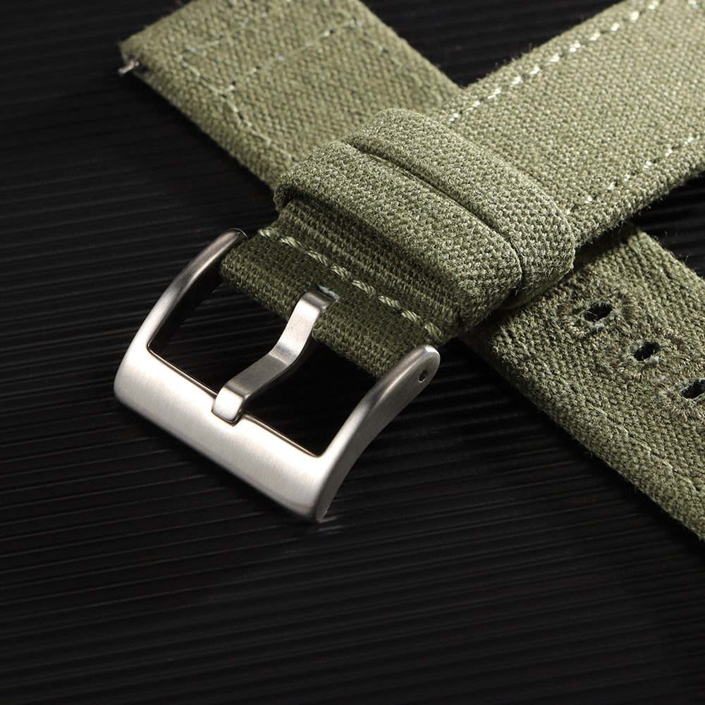 Nylon Woven Canvas Watch Band  - Perlon Strap Woven recension och pris
