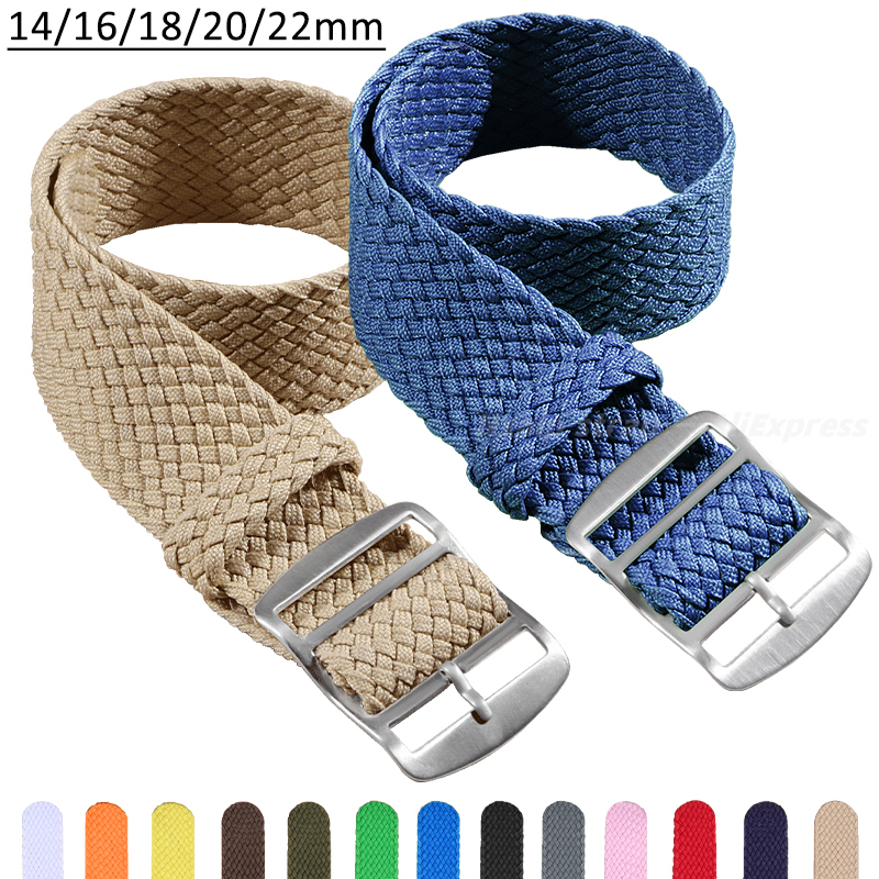 14mm 16mm 18mm 20mm 22mm Nylon - Perlon Strap Woven recension och pris