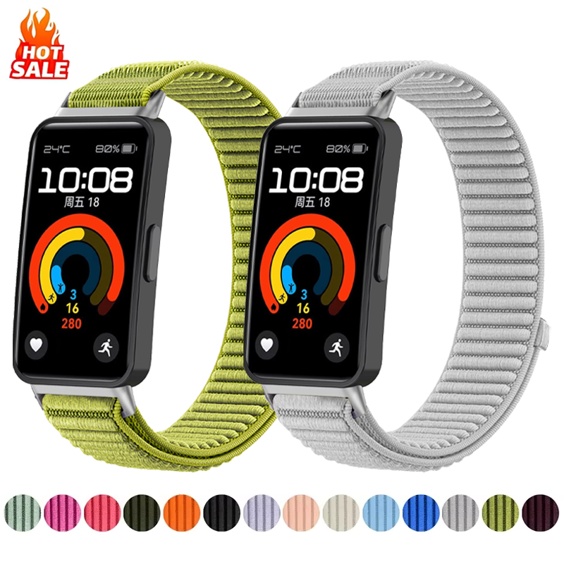 Nylon Loop Strap For Huawei Ba - Sport Loop Velcro recension och pris