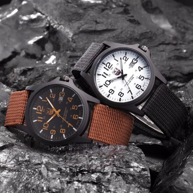 Men'S Quartz Watch Student Sim - Tropic Strap Vintage recension och pris
