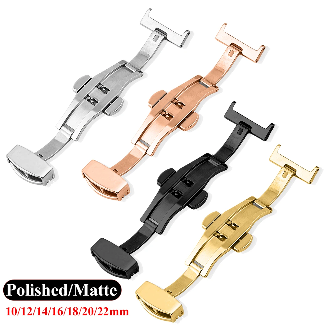 Stainless Steel Butterfly Fold - Butterfly Clasp Deployant recension och pris