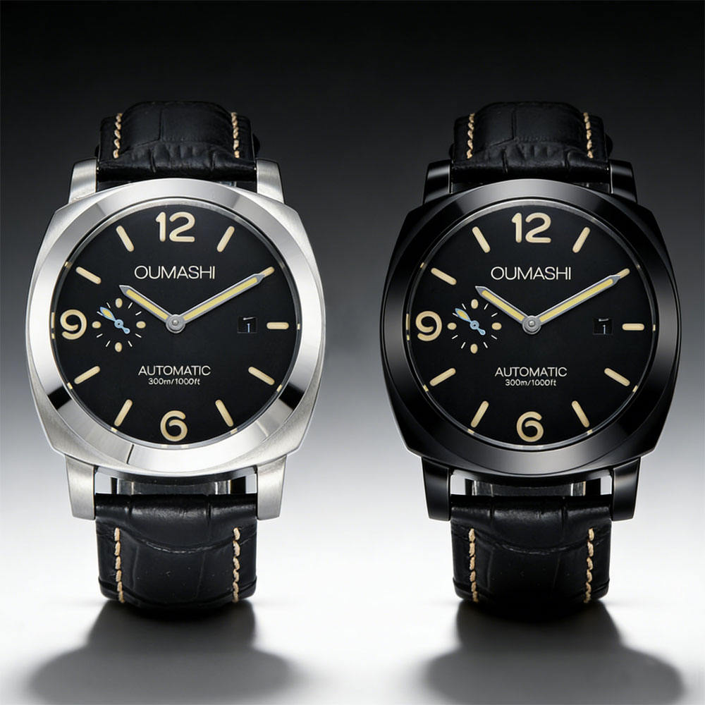 44mm Men's watch Seagull st255 - Stainless Bracelet Diver recension och pris
