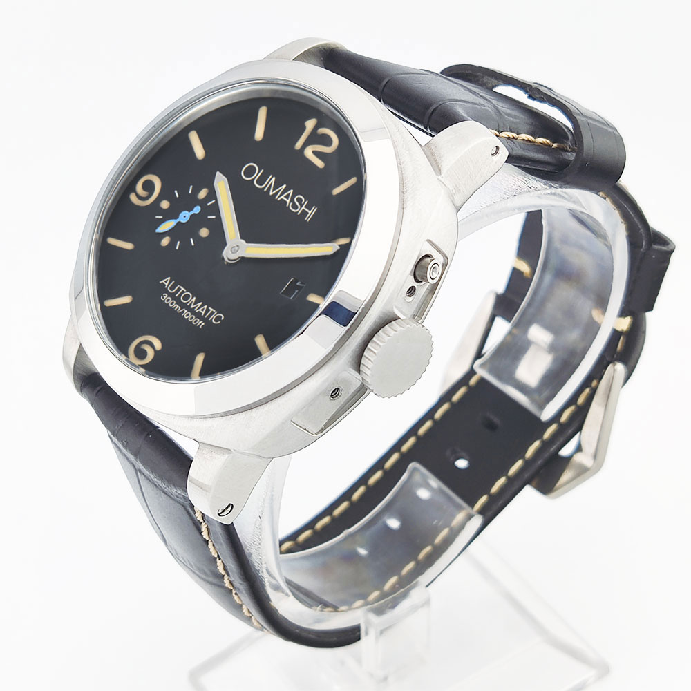 44mm Men's watch Seagull st255 - Stainless Bracelet Diver recension och pris