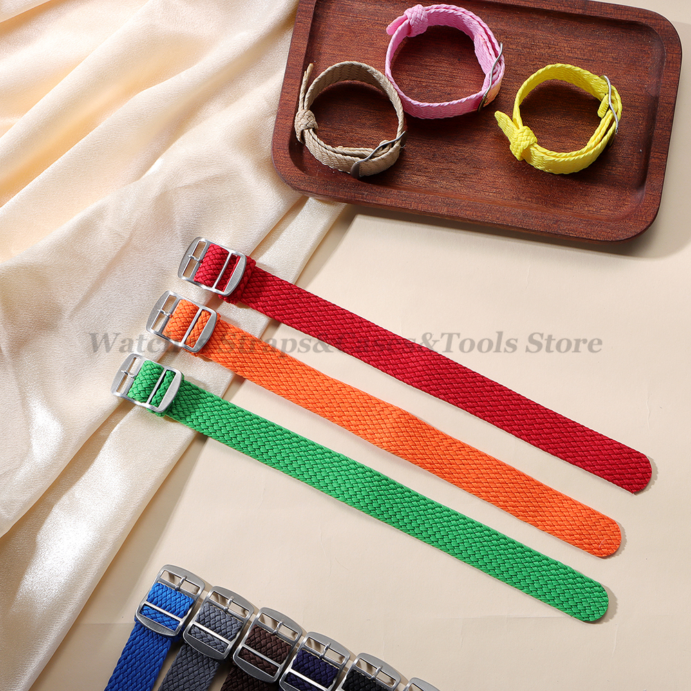 14mm 16mm 18mm 20mm 22mm Nylon - Perlon Strap Woven recension och pris