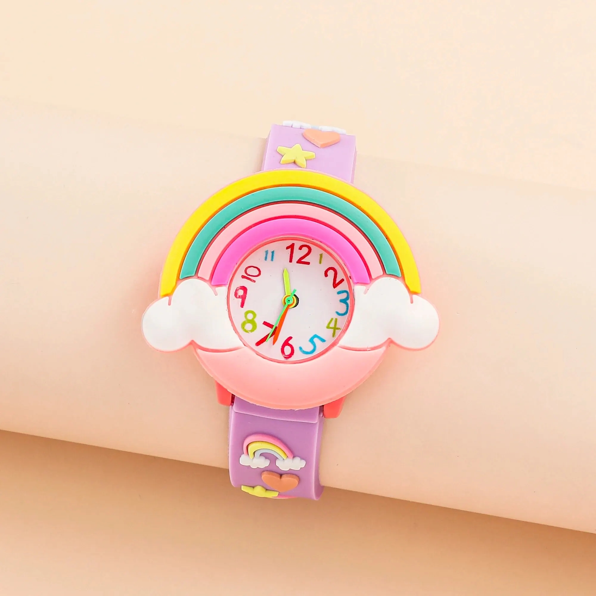 2024 New Rainbow Cloud Printed - Silicone Watch Band 22Mm recension och pris