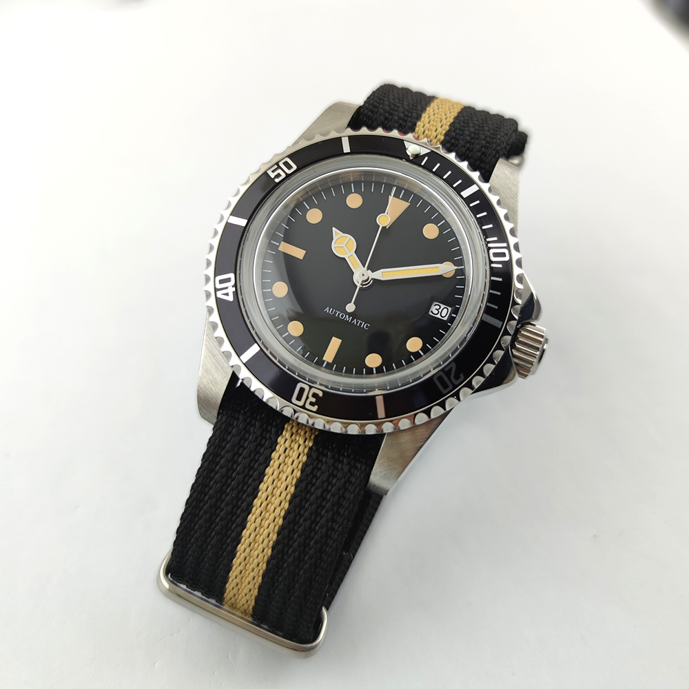 Vintage Diver Automatic Watch  - Tropic Strap Vintage recension och pris