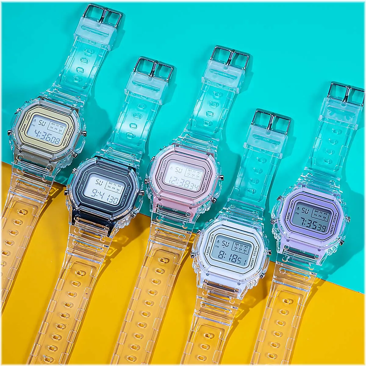 PCV/F91W Steel Strap Watch LED - Tropic Strap Vintage recension och pris