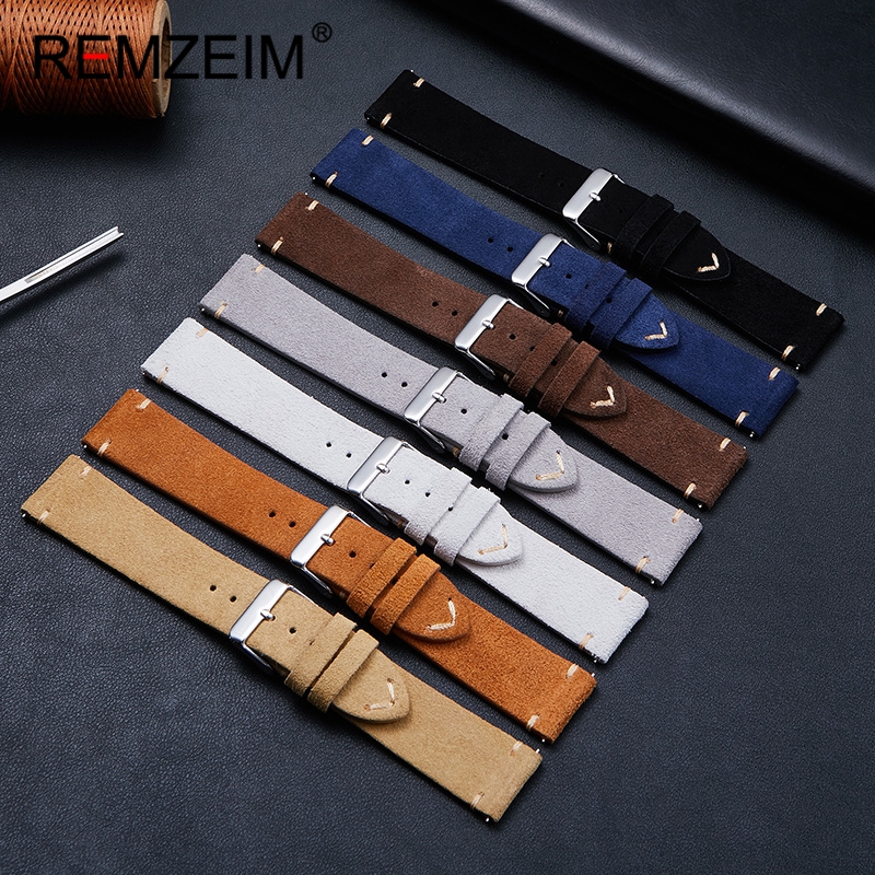Vintage Handmade Soft Watch Ba - Suede Strap Watch recension och pris