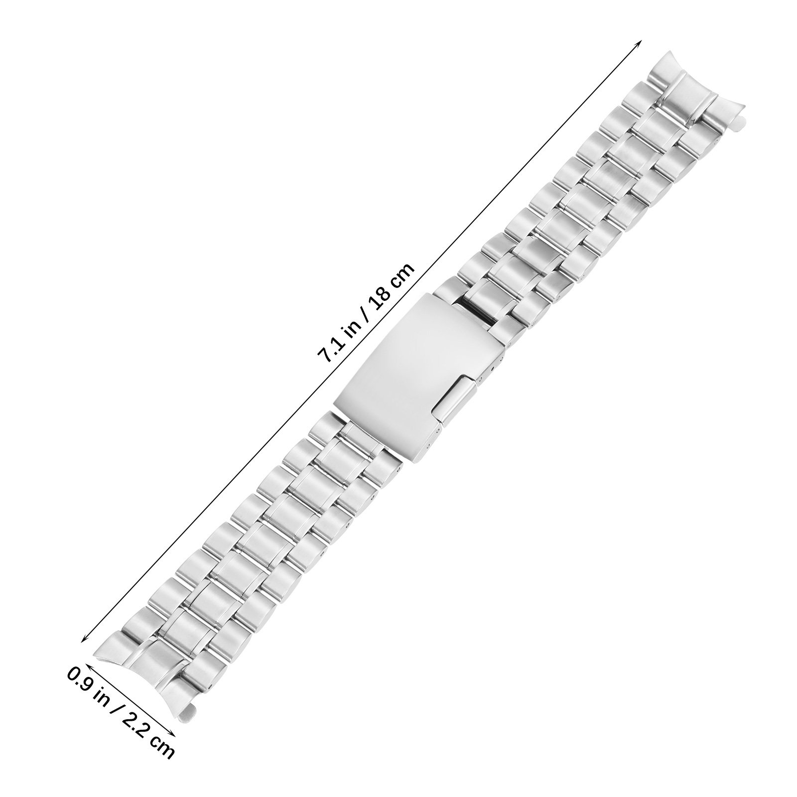 4Pcs Stainless Steel 22Mm Watc - Curved Spring Bar recension och pris