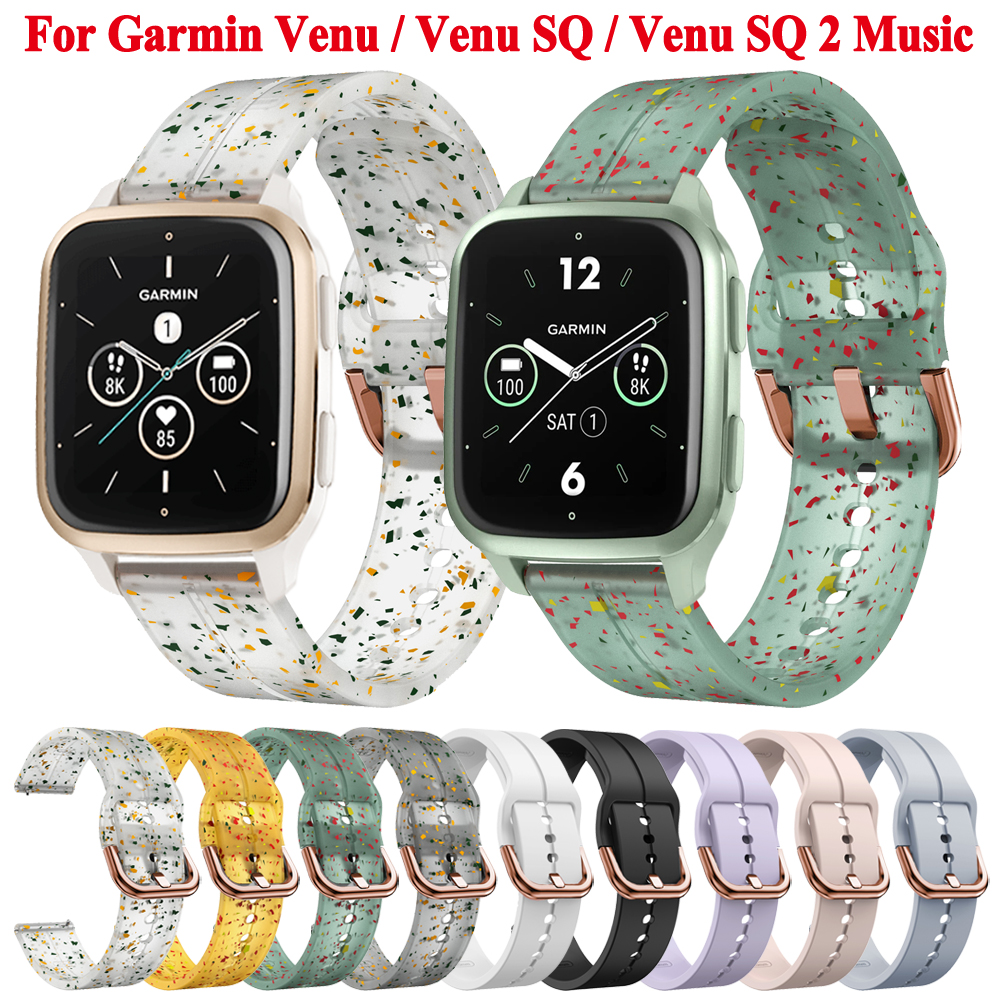Watchband 20mm For Garmin Venu - Silicone Watch Band 22Mm recension och pris