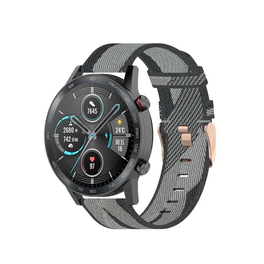 AKBNSTED 22MM Camouflage Nylon - Canvas Strap Watch recension och pris