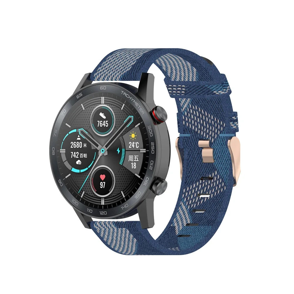 AKBNSTED 22MM Camouflage Nylon - Canvas Strap Watch recension och pris