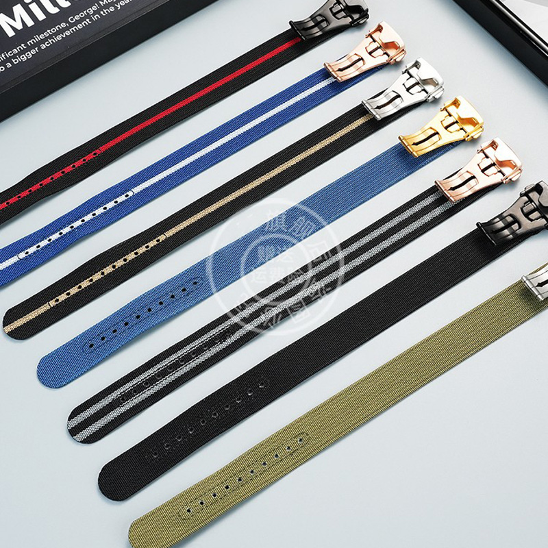New design integrated canvas w - Nato Strap Nylon recension och pris