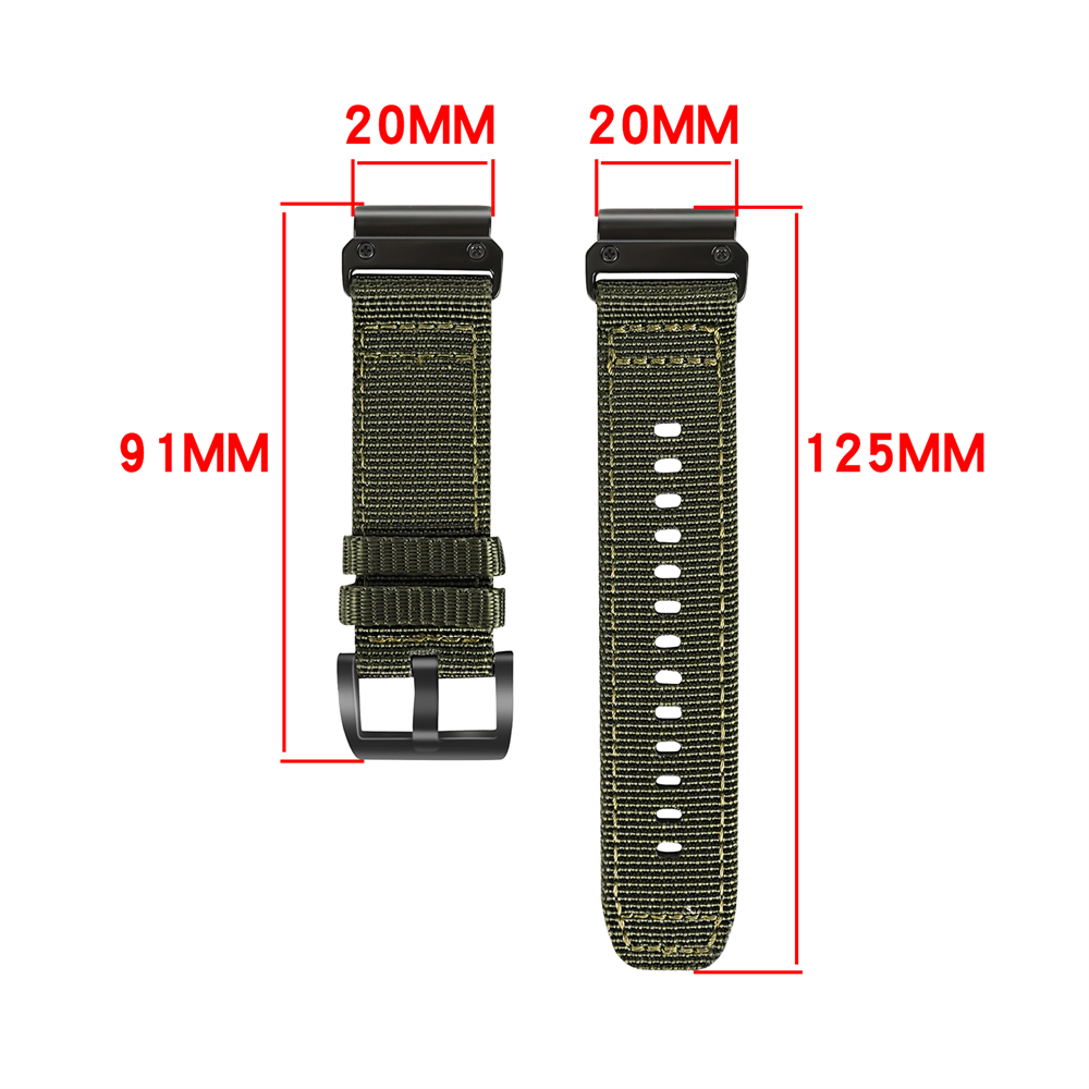 20MM 22MM 26MM Canvas strap Fo - Canvas Strap Watch recension och pris