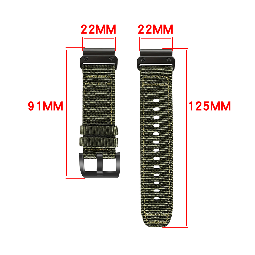 20MM 22MM 26MM Canvas strap Fo - Canvas Strap Watch recension och pris