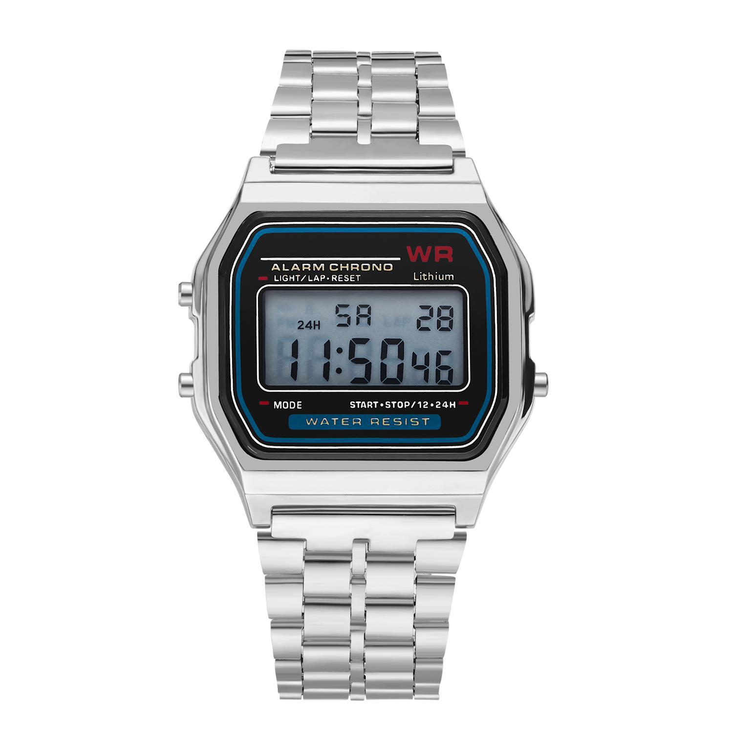 F-91W Steel Strap Watch Men Vi - Tropic Strap Vintage recension och pris