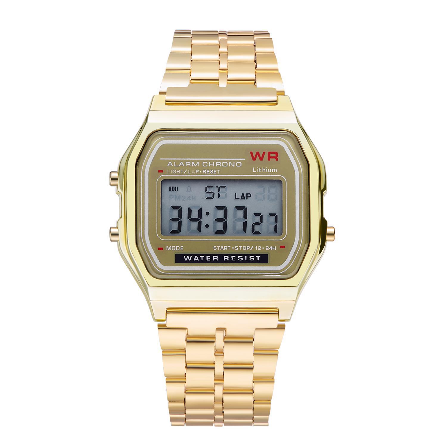 F-91W Steel Strap Watch Men Vi - Tropic Strap Vintage recension och pris