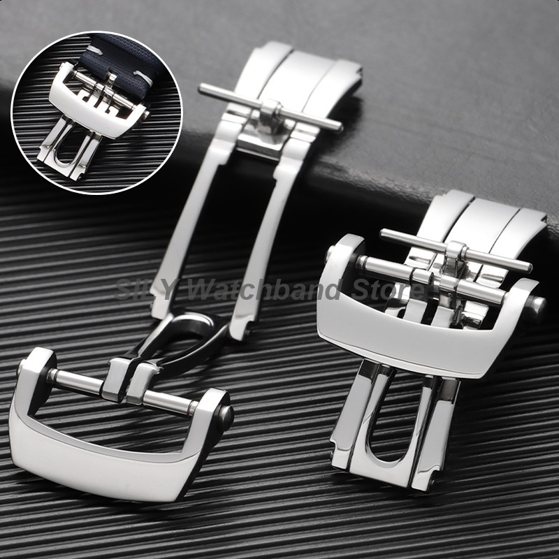 Stainless Steel Deployment But - Butterfly Clasp Deployant recension och pris