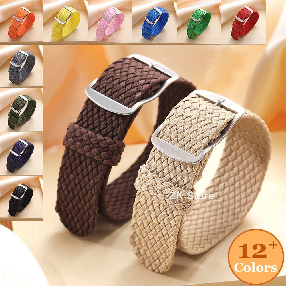 Fabric Woven Nylon Watch Band  - Perlon Strap Woven recension och pris