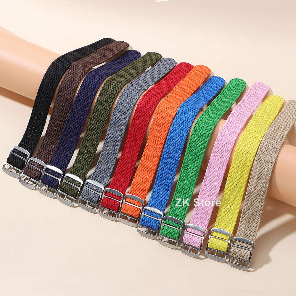 Fabric Woven Nylon Watch Band  - Perlon Strap Woven recension och pris