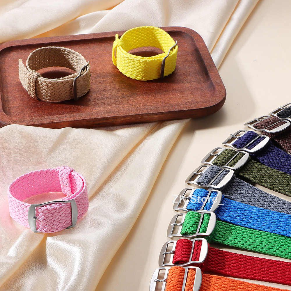Fabric Woven Nylon Watch Band  - Perlon Strap Woven recension och pris