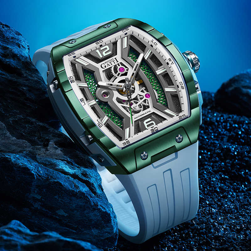 BONEST GATTI Germany Automatic - Rubber Strap Diver recension och pris