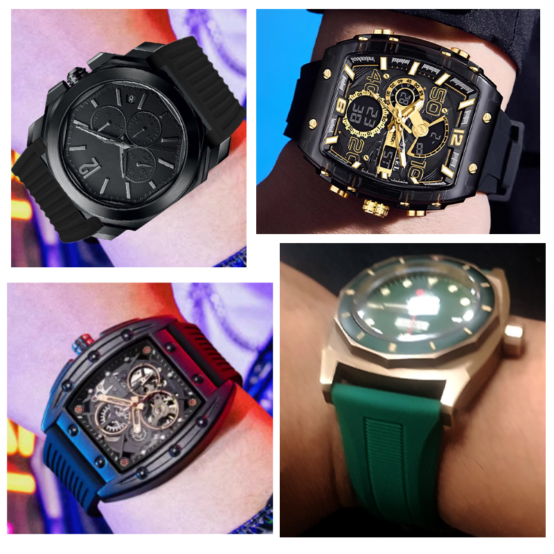 20mm 22mm 24mm 26mm 28mm 30mm  - Rubber Strap Diver recension och pris