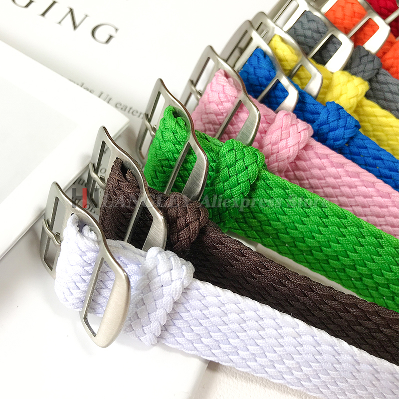 Fabric Woven Nylon Watch Band  - Perlon Strap Woven recension och pris