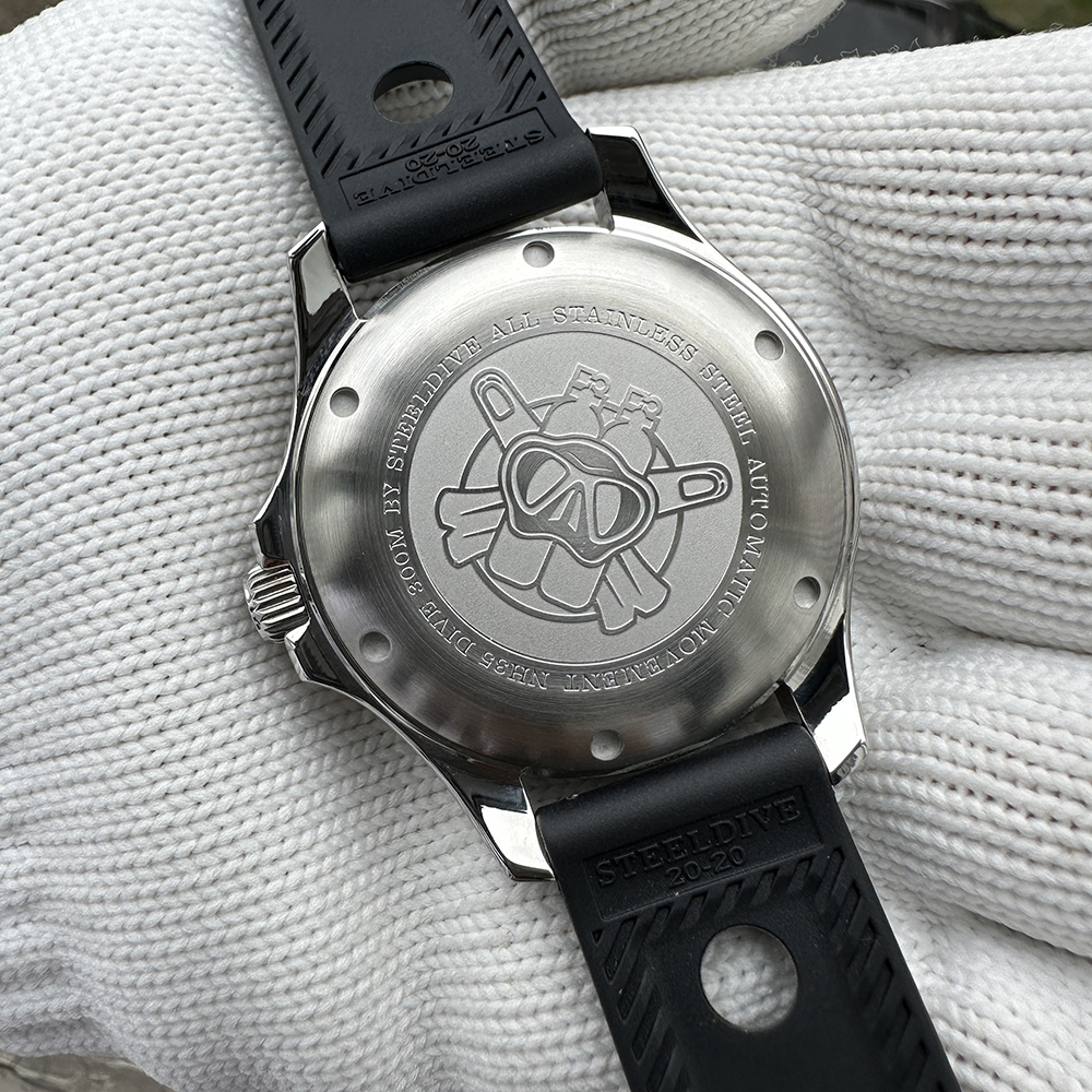STEELDIVE SD1957 New Strap 42M - Tropic Strap Vintage recension och pris
