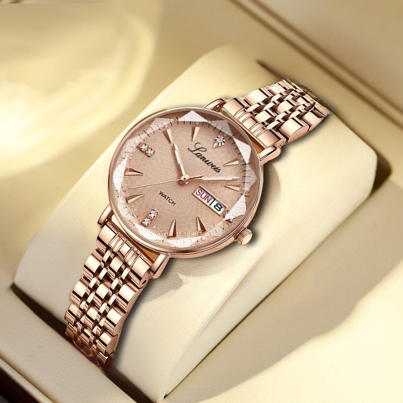 Ladies Watch, Butterfly Buckle - Butterfly Clasp Deployant recension och pris