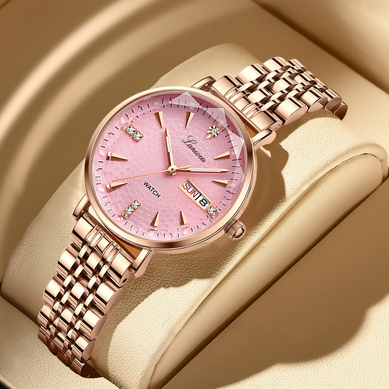 Ladies Watch, Butterfly Buckle - Butterfly Clasp Deployant recension och pris