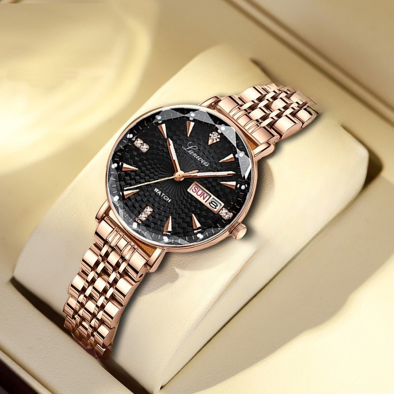 Ladies Watch, Butterfly Buckle - Butterfly Clasp Deployant recension och pris