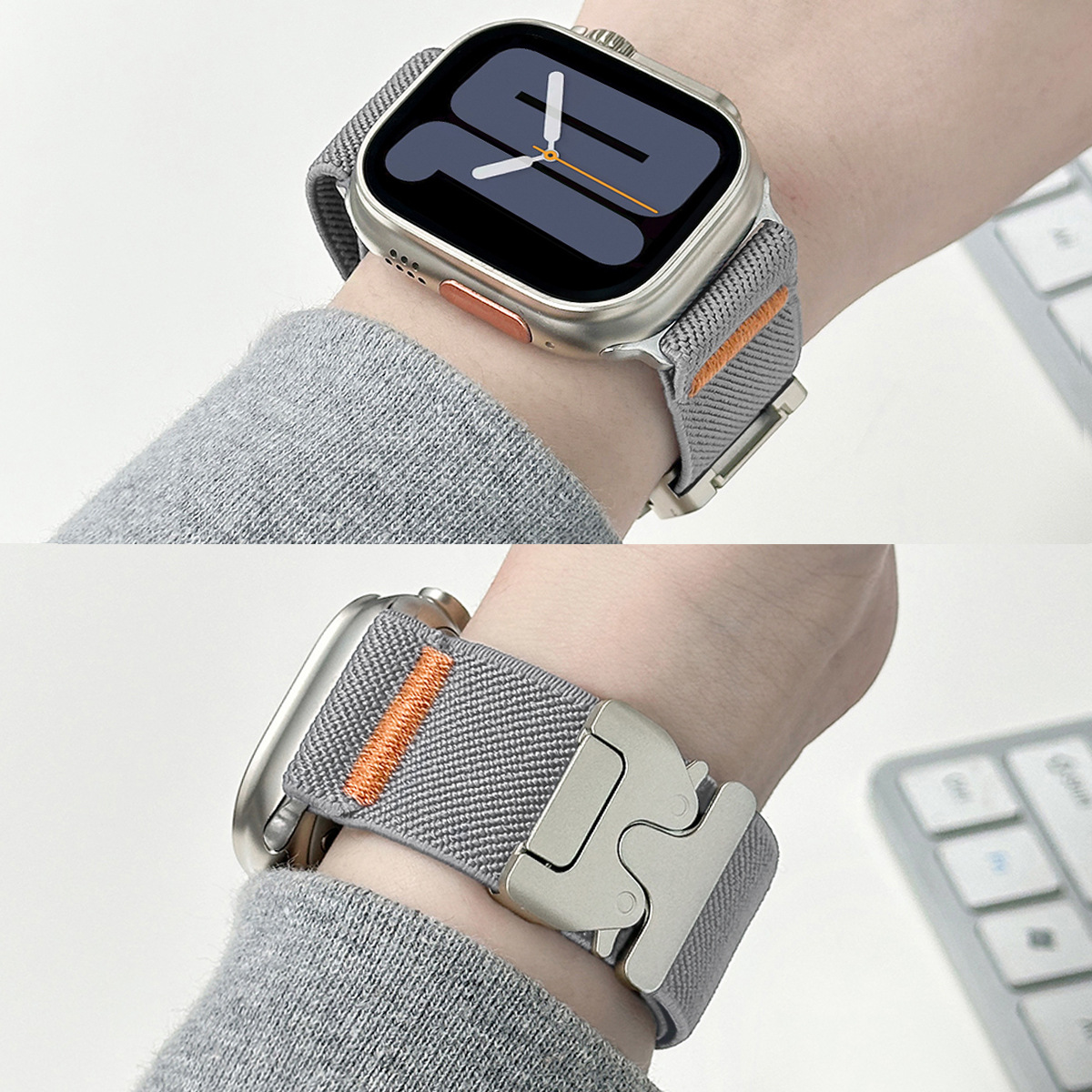 For Apple Watch Band Nylon Ela - Parachute Strap Elastic recension och pris