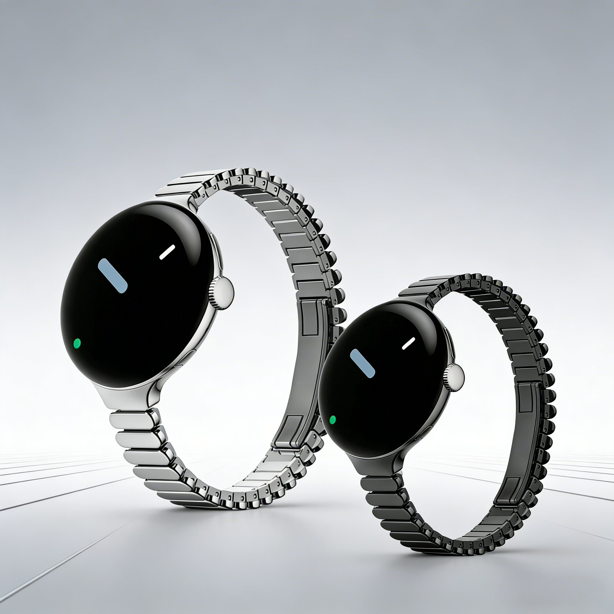Oval Shape Link Watch Band for - Butterfly Clasp Deployant recension och pris