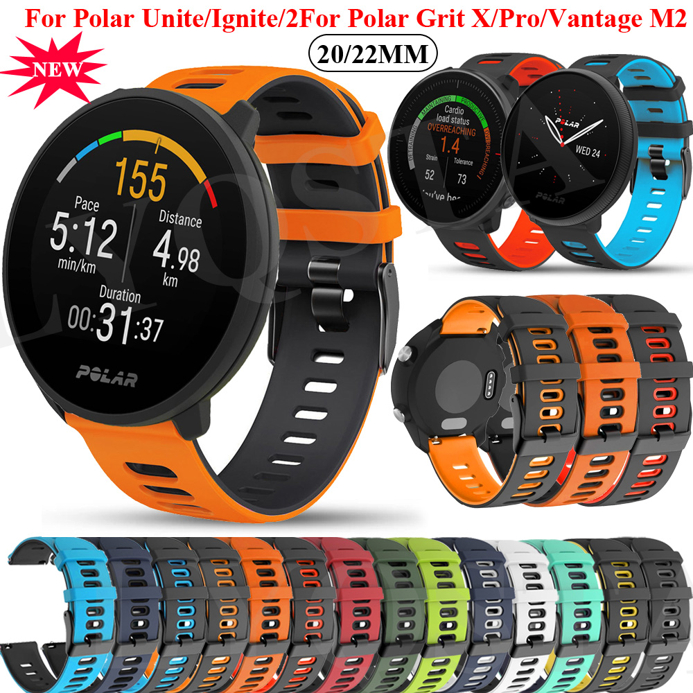20 22mm Wrist Straps Band For  - Silicone Watch Band 22Mm recension och pris