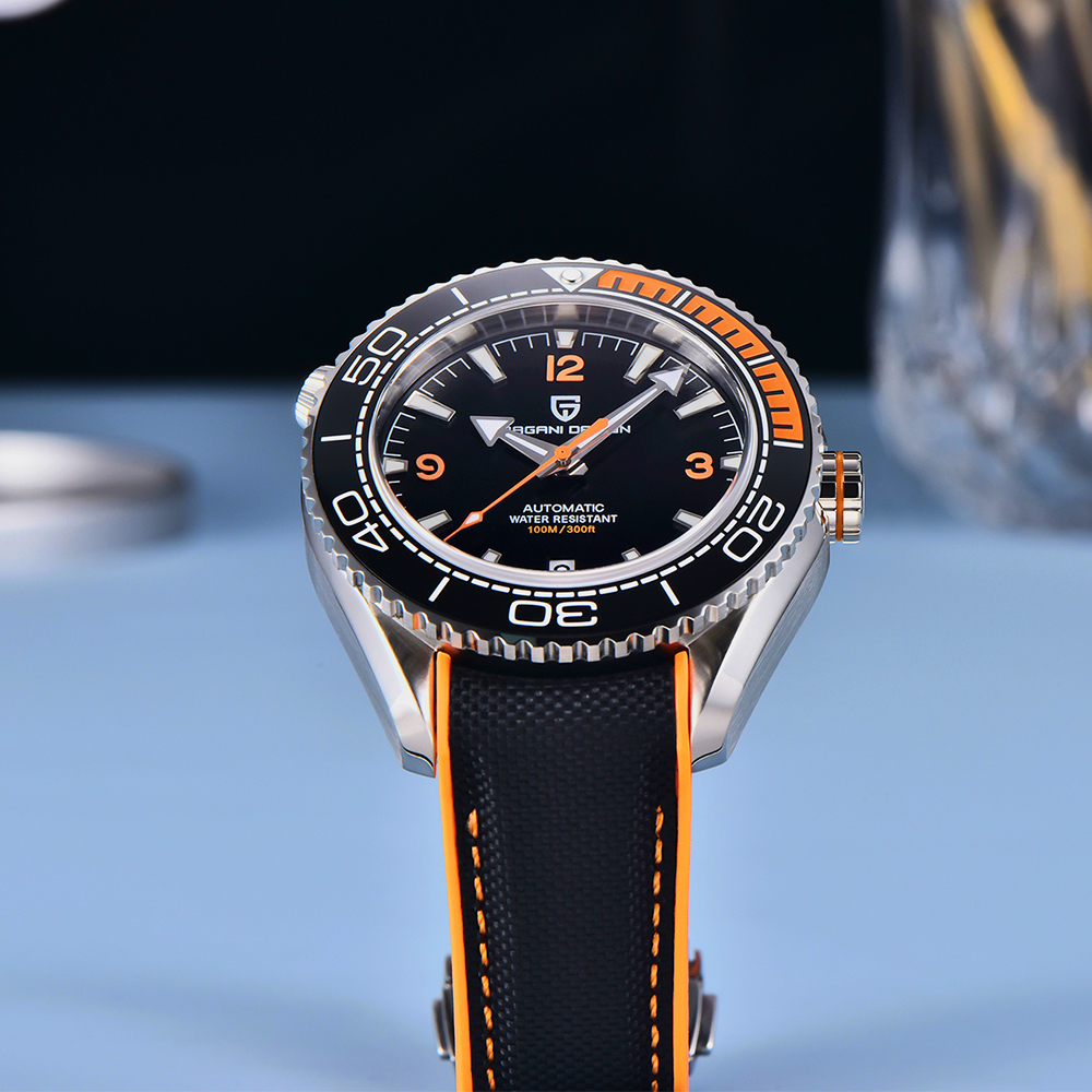 PAGANI DESIGN Diving Watch 100 - Rubber Strap Diver recension och pris