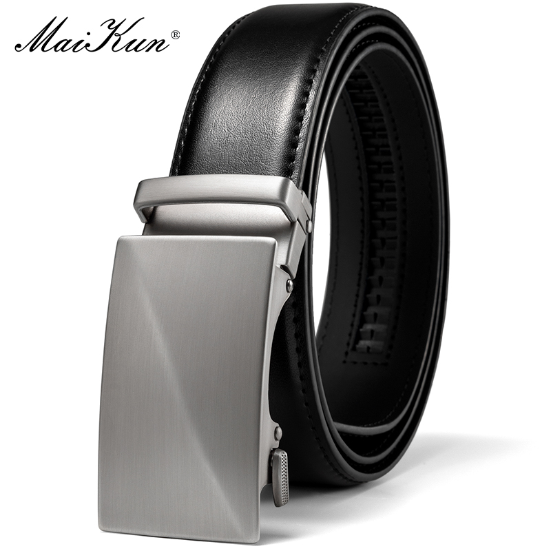 Maikun Brown Leather Ratchet B - Leather Strap Quick Release recension och pris